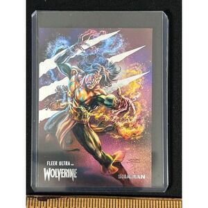 Fleer Ultra Wolverine Shaman Trading Card NM